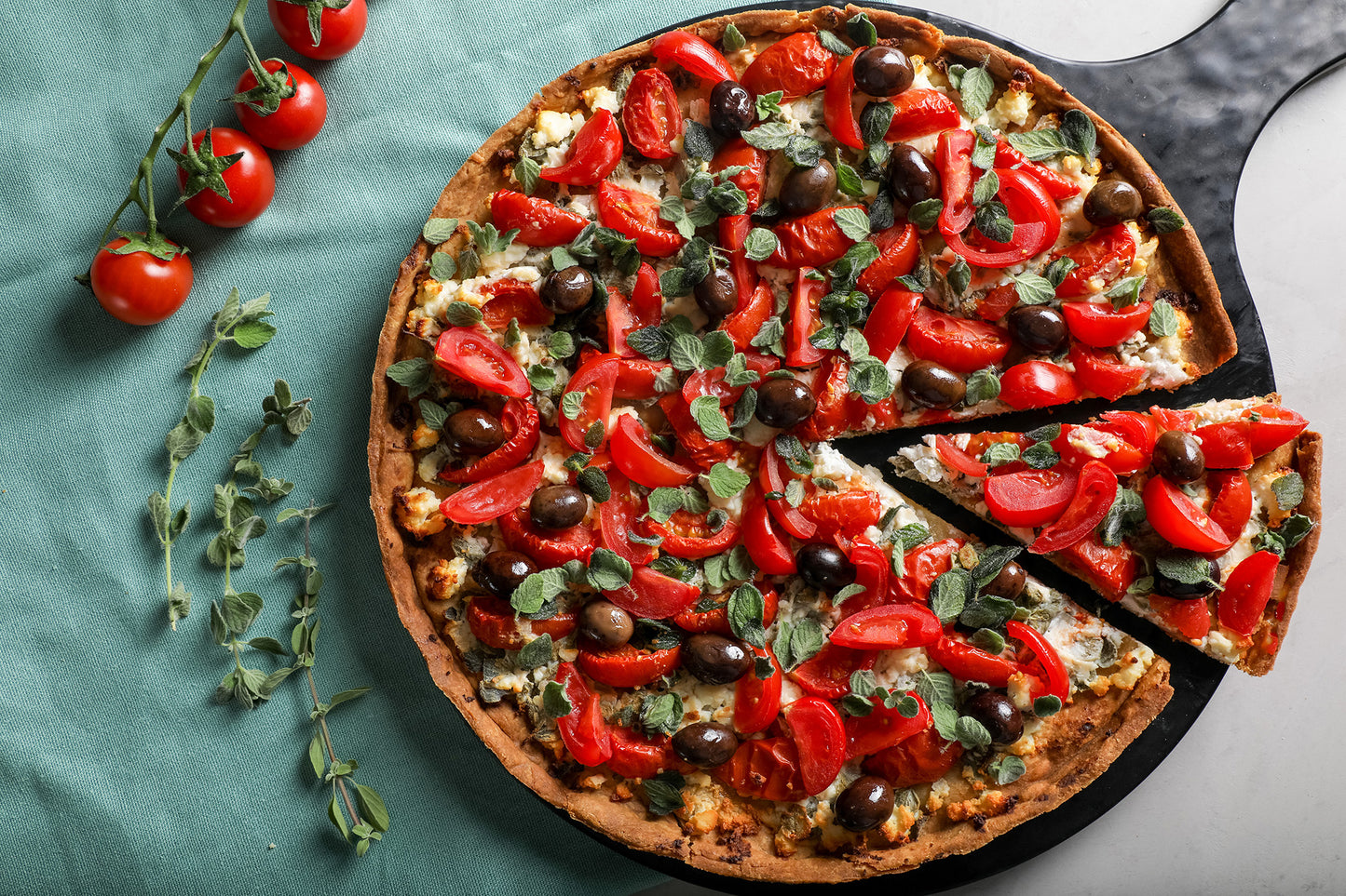 Quiche, pies and savory tarts