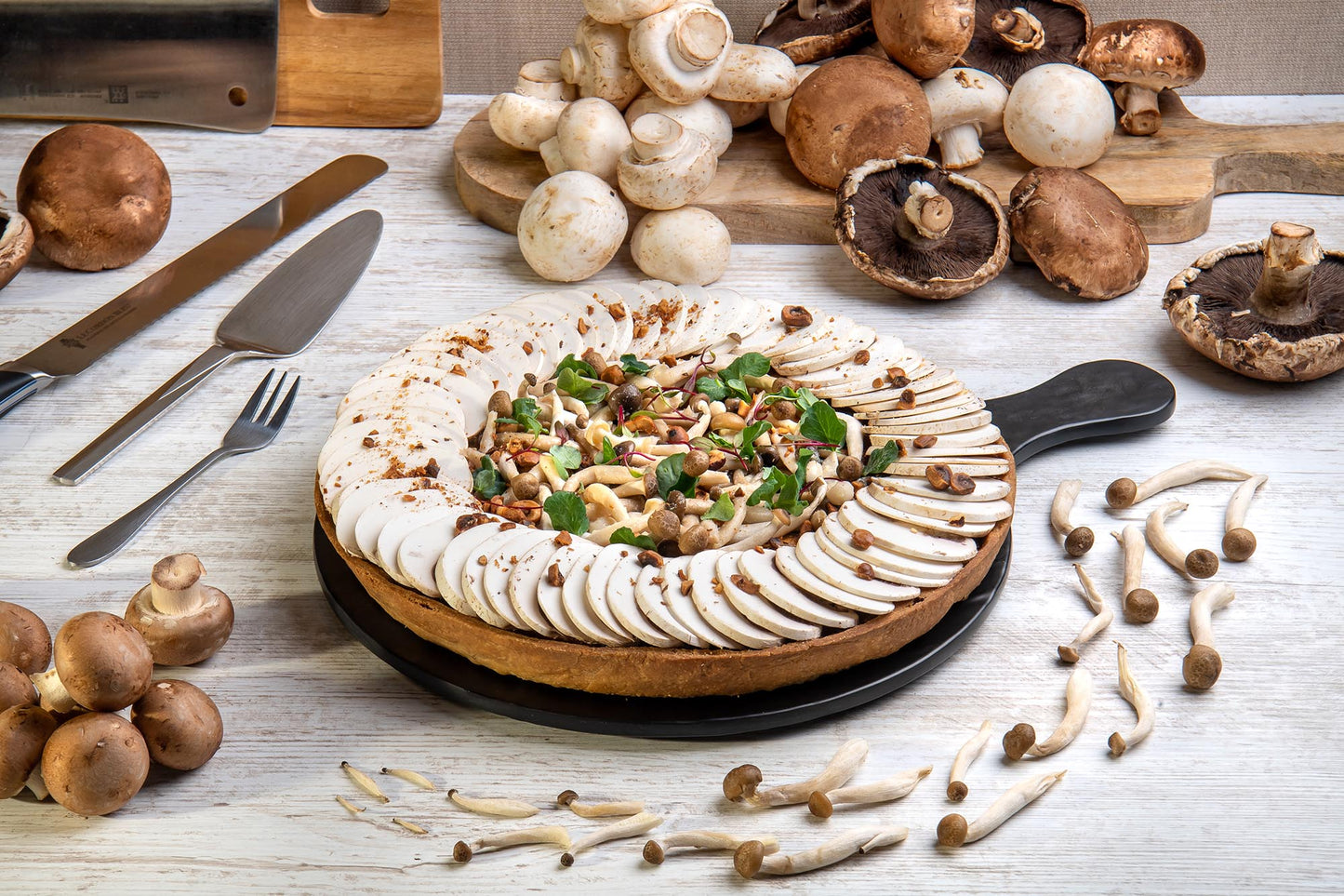 Quiche, pies and savory tarts